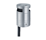 P. Henkel Abfallbehälter Radiant für den öffentlichen Raum