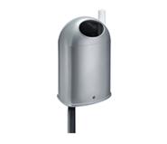 P. Henkel Abfallbehälter Danto70extra für den öffentlichen Raum