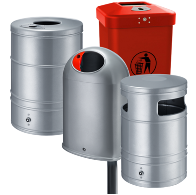 P. Henkel Header Stadtmobiliar Freisteller Hänge- und Standbehälter