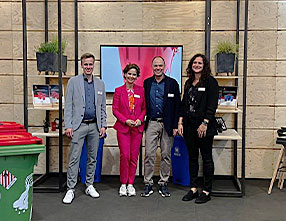 P. Henkel Team IFAT 2024 (left to right): Kevin Kringe, Henrike Henkel, Christoph Henkel, Evamarie Ankele